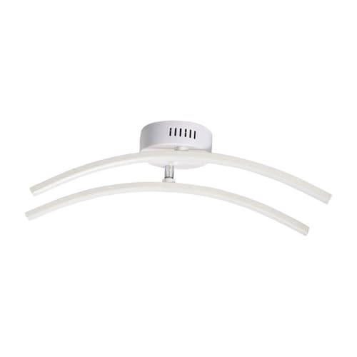 Lámpara de techo LED de 12 W blanca y negra: lámpara creativa moderna para interior