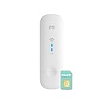 ZTE MF79N 4G LTE USB WiFi Modem Unlocked – Mobile Broadband Dongle & WiFi Hotspot, Connect Up to 10 Devices, External Antenna Ports, Plug & Play, 2-Year Warranty