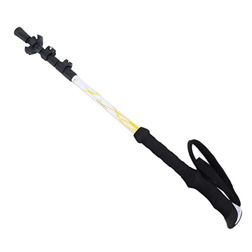 Walking Sticks, EVA Material High Reliability Convenient to Use Hiking Poles Lightweight for Hiking for Friends (White)