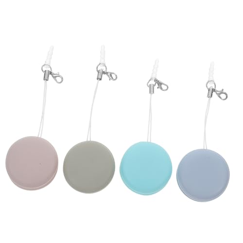 KICHOUSE 4pcs Macaron Phone Screen Screen Cleaning for Eyeglasses Camera Lenses and Electronics Portable and Versatile Multi-Functional Cleaning Tool