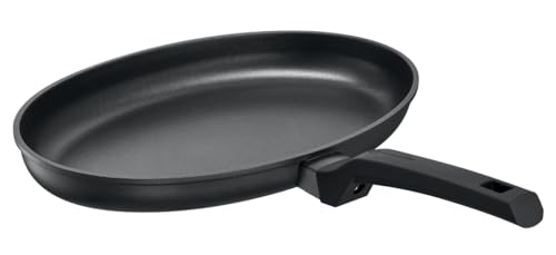 Schulte-Ufer Charisma i - Sartén de pescado (aluminio fundido, ovalada, 36 cm), color negro