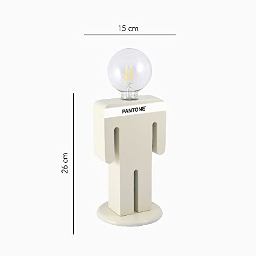 Lampe de table bois E27 Homemania Adam pour optimiser l'éclairage - 5