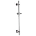 HammerHead Showers® ALL METAL 27.5 Inch Shower Slide Bar for Hand Held Shower Heads, Brushed Nickel | Adjustable Height Showerhead with Hose Rail System | Easily Adjust Height & Angle of Handshower