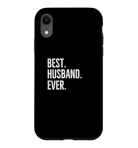 Best Husband Ever Funny Dad Cool ���[���A ������ �n�r�[ �X�}�z�P�[�X iPhone XR �p