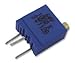 Trimmer Resistors - Through Hole 3/8"SQ 100ohms Multi Turn Cermet (50 pieces)