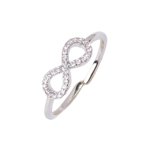 Image of SALTY Anti Tarnish Finger Ring for Women | Adjustable Fancy Jewellery Design | Fashion Accessories for Girls | Minimal Jewelry | Gift for Diwali, Christmas, Marriage, Birthday