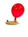 Produktbild BUSDUGA 2940 Ballon betriebenes Holzboot Luftantrieb Wasserspielzeug Luftboot Boot (3x Knatterboot)