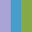 Lavender + Blue + Green