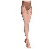 【DÉTAILS DENTELLE DÉLICATS】Ornés de motifs en dentelle fine au niveau des jarretelles et de l’ourlet, ces bas ajoutent une touche de féminité et de raffinement à toute tenue.