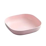 Generisch Geeignet for runde Tellersets, bruchsicher, leicht, Dessertteller, Speiseteller, for Zuhause, Picknick, Obst, Snacks und Salate(4Pcs B(45cm))