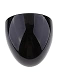 NyZyL Universal Motorcycle Motorbike ABS Rear Seat Cowl Cover Cafe Racer ABS Stronger Durable (Black)