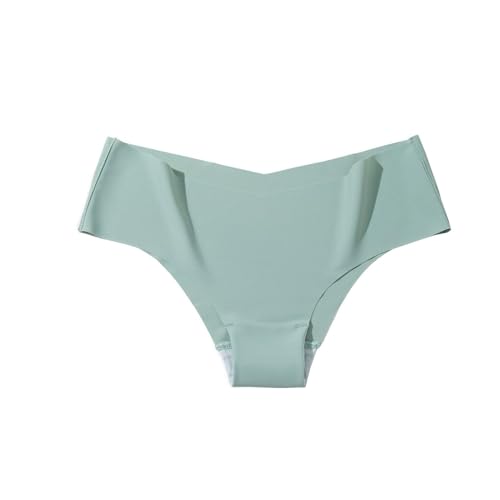 Cocila Bragas Mujer Algodon – De Algodón Suave con Encaje Inconsútiles Talle La Interior para Las Mujeres Respirables No Show (Green, S) Ropa Tallas Grandes Calzoncillos Tangas Divertidos Bikini