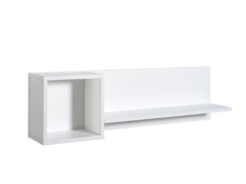 Étagère murale Candy Schardt en bois blanc pour rangement de chambre bébé
