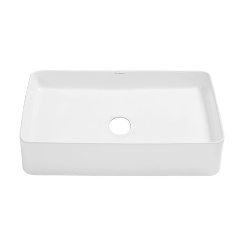 Image of Concorde 24 inch Rectangle Ceramic Vessel Sink