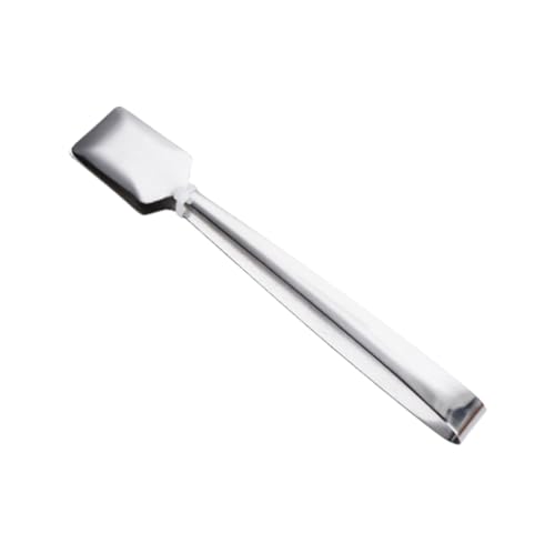 WUTIANBAO Pinzas para Freír Pinzas De Parrilla De Cabeza Cuadrada De Acero Inoxidable For Cocinar Hornear Servir Asar A La Parrilla Pinzas Cocina