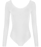 polo blanc manche longue fille Style de manches : manches longues, encolure : col rond, longueur approximative : midi