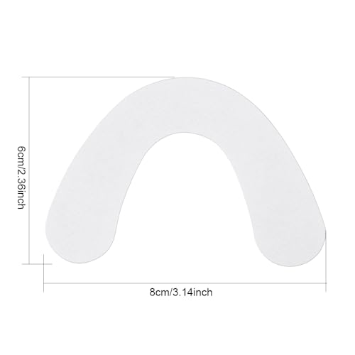 120 Pads (4 Pack) Free Long-Lasting Lower Denture Adhesive Cushion, Denture Adhesive Soft Pad for Secure Hold and Food Seal (Lower)