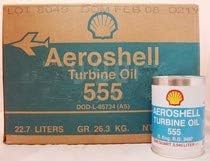 AeroShell Turbine Oil 555 Synthetic Turbine Engine Oil - 24 Quart/Case