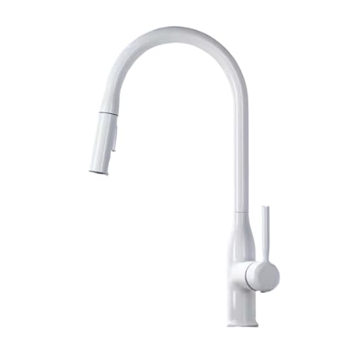 Robinet de cuisine extractible en acier inoxydable pivotant 360° - 2