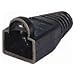 Produktbild Knickschutztülle Farbe: schwarz für RJ45 (8P8C/ 8P4C) Stecker für Rundkabel