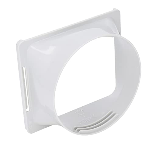 Air Conditioner Exhaust Hose Coupler, Universal Thread Design, Square to Round Portable Adapter