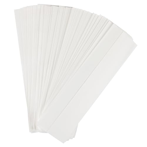 Yoodelife 100 Pcs Kraft Paper Bags White Silverware Churro Bags Kraft Sleeves Silverware Sleeves for Bakery Treats Pretzel Rods Candy Cookies Kitchen Party Supplies 2.8 x 9.8 Inch