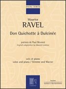 Don Quichotte Dulcine Baritone and Piano