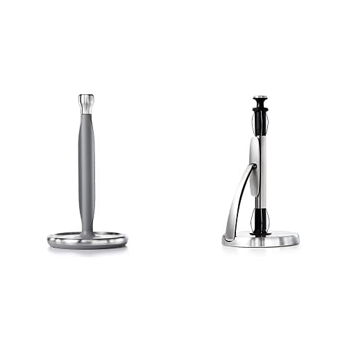 OXO Good Grips Steady Paper Towel Holder & Good Grips SimplyTear Paper Towel Holder - Stainless Steel OXO Good Grips Steady Paper Towel Holder & Good Grips SimplyTear Paper Towel Holder - Stainless Steel