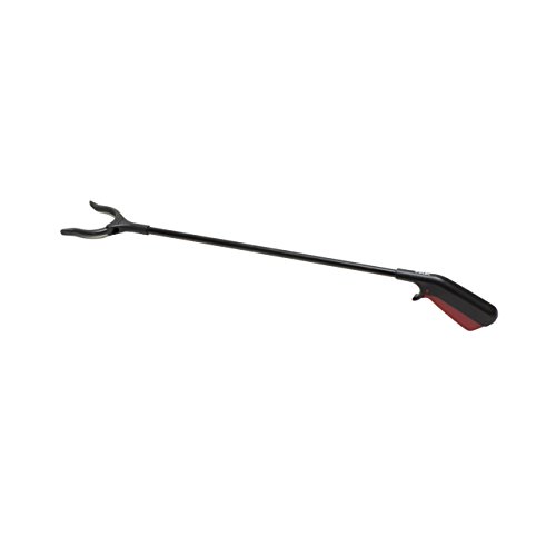 Pinza recogedora ligera con cabezal orientable y mango ergonómico de 70 cm