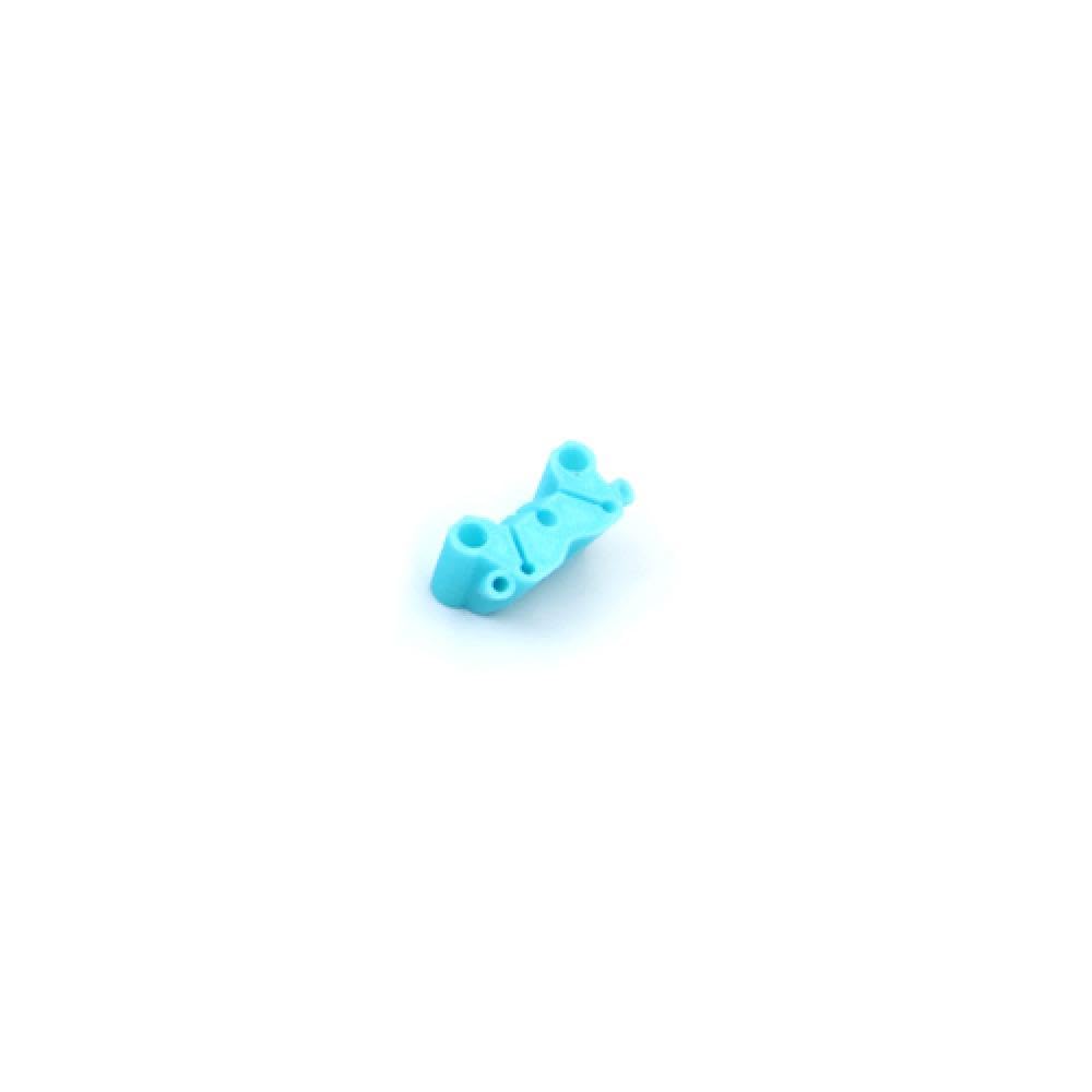 3D Printed BN-220 GPS Module Mount TPU Holder T-Shaped Fixed Bracket Compatible with FPV Drone Mark5 Frame Analog Digital Parts(Cyan Antenna Mount)