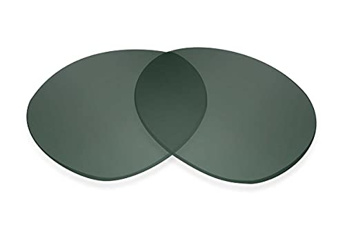 Sunglass Fix Replacement Sunglass Lenses Compatible for Bailey Nelson Wells 51mm (Polarized SFx Ultra G15 Green Hardcoat Pair)