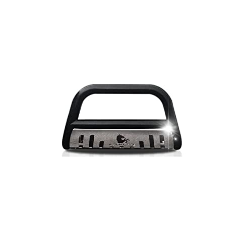 Image of Black Horse Bull Bar Skid Plate Black Compatible with 1996-2001 Ford Explorer|1998-2000 Ford Ranger|1997-2001 Mercury Mountaineer-CBBS-FOB2701SP