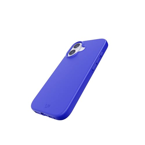 Image of Tech21 EvoLite Case for iPhone 17 - Electric Blue | Slim Protective Case | Impact Protection | Wireless Charging Compatible