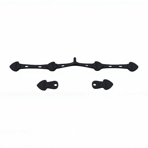 Clip de silicona para freidora Fdit, 3 piezas, abrazadera resistente al calor para cesta de freidora profunda, pinzas largas y cortas para estabilización de ingredientes, reutilizable para cocina doméstica y restaurante (Negro) miniatura 1