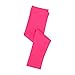 UNIYOUTH Girls' Leggings, Tight Bottom Pants, Stretch Leggings for Girls Toddler Little Kids Baby, Solid-Rose, 2T