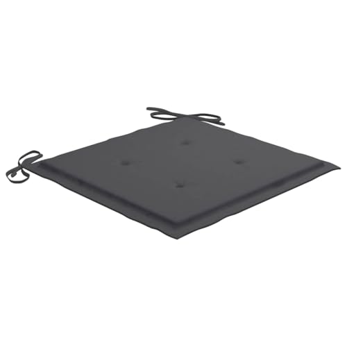 Chaise de Jardin en Teck et Coussin Anthracite | Luxe Durable - 8