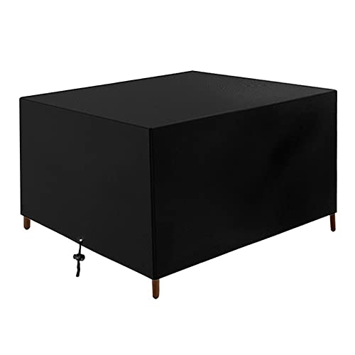 NEVERLAND Housse de Protection rectangulaire pour Meubles de Jardin imperméable Oxford 420D pour Table de Jardin