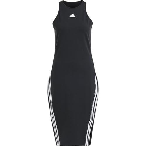 Adidas Future Icons Vestito 3-Stripes - Black/White, S - 3