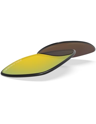 Image of BLAZERBUCK Polarized Replacement Lens & Nose Piece for Oakley Plaintiff Squared OO4063 Sunglass