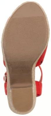SUN STONE Womens Coral 1-1/2" Platform Cushioned Adjustable Strap Slip Resistant Fey Round Toe Platform Buckle Dress Espadrille Shoes 9.5 M - Image 3