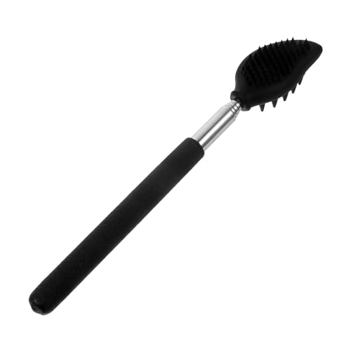 HAPINARY Rascador De Espalda Telescópico De Silicona Flexible Masajeador Corporal Portátil Para Aliviar Picor y Relajación Útil Herramienta Para Masaje Cervical y Hombros