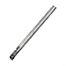 Solid Carbide Boring Bar for Lathe, C08K-SCLCR06 Tool Holder with CCMT0602 Compatible Insert, Internal Turning Tool for Metalworking, High Hardness Wear Resistant Carbide Lathe