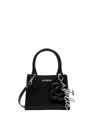 Bolsa Maddie Bag Preta Ombro PJ11249 Petite Jolie Transversal - Nova