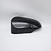 Misura per Toyota Yaris 2012 2013 2014 2015 2016 2017 2018 2019 Coperchio specchietto retrovisore esterno Wing Door Side Mirror Shell Cap Housing-nero lato sinistro