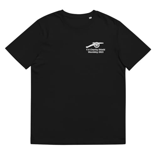 T-shirt F.A Charity Shield Wembley 2023 en coton bio doux et léger