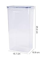 LOCK & LOCK Rechteckiger Lebensmittelbehälter, 2,4 L – Ansicht 4