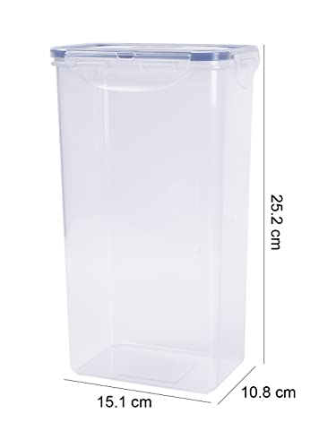 Image of LocknLock HPL813L Plastic Food Container - 2.4L, Transparent