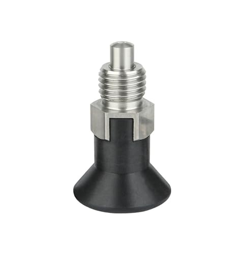 Plunger Pin, Mini Indexing Plunger Stainless Steel Spring Positioning Pin Stop with Knob for Mechanical Fixtures for Industrial Mechanical Use(MT635,M8)