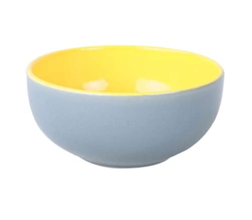 Spring & Autumn Muesli-kommen in bonte kleuren, set van 6, gekleurd, kleine snackkommen voor tapas, dessert, snackkommen, kleurrijke decoratieve schalen, gekleurde keramische kommen (410 ml) - Image 6