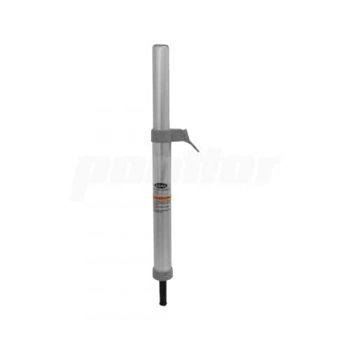 Höhenverstellbarer Bootssitzsockel Aus Aluminium | 7-stufig, 33-48,3 Cm, Drehbar, Verriegelbar, Für Alle Marken